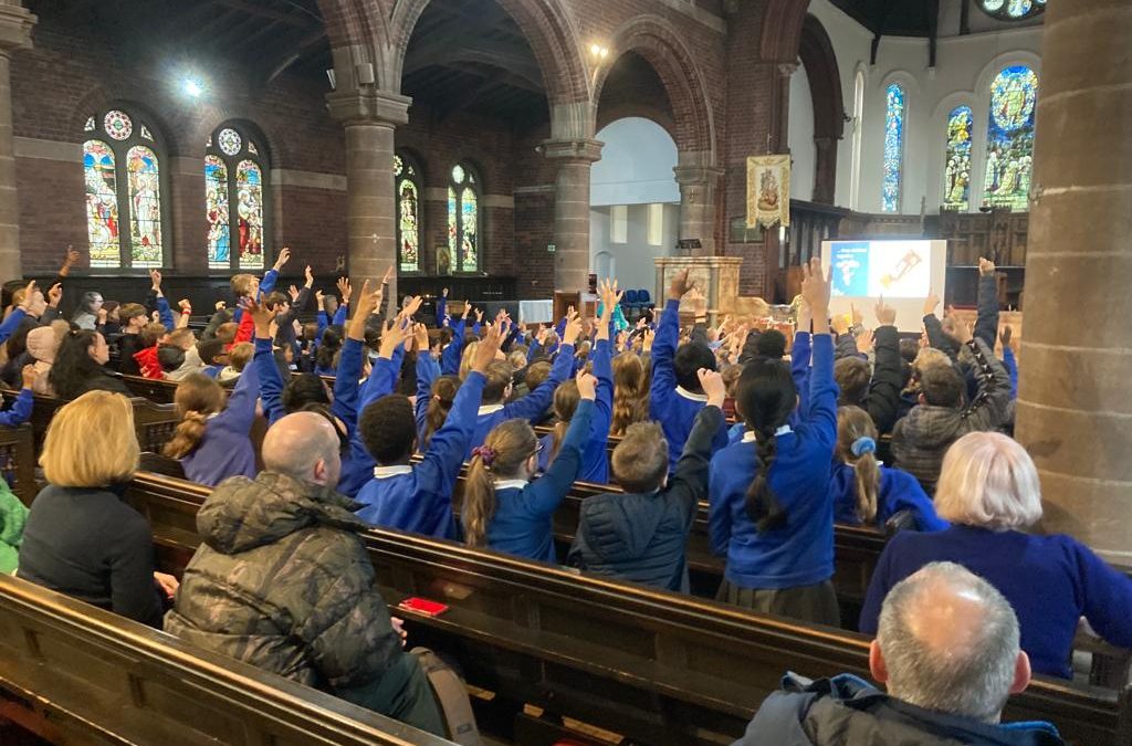 Altrincham Primary School | Easter Service | St Georges | Altrincham
