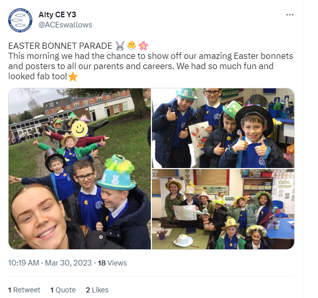 Altrincham Primary School | Easter |creativity
