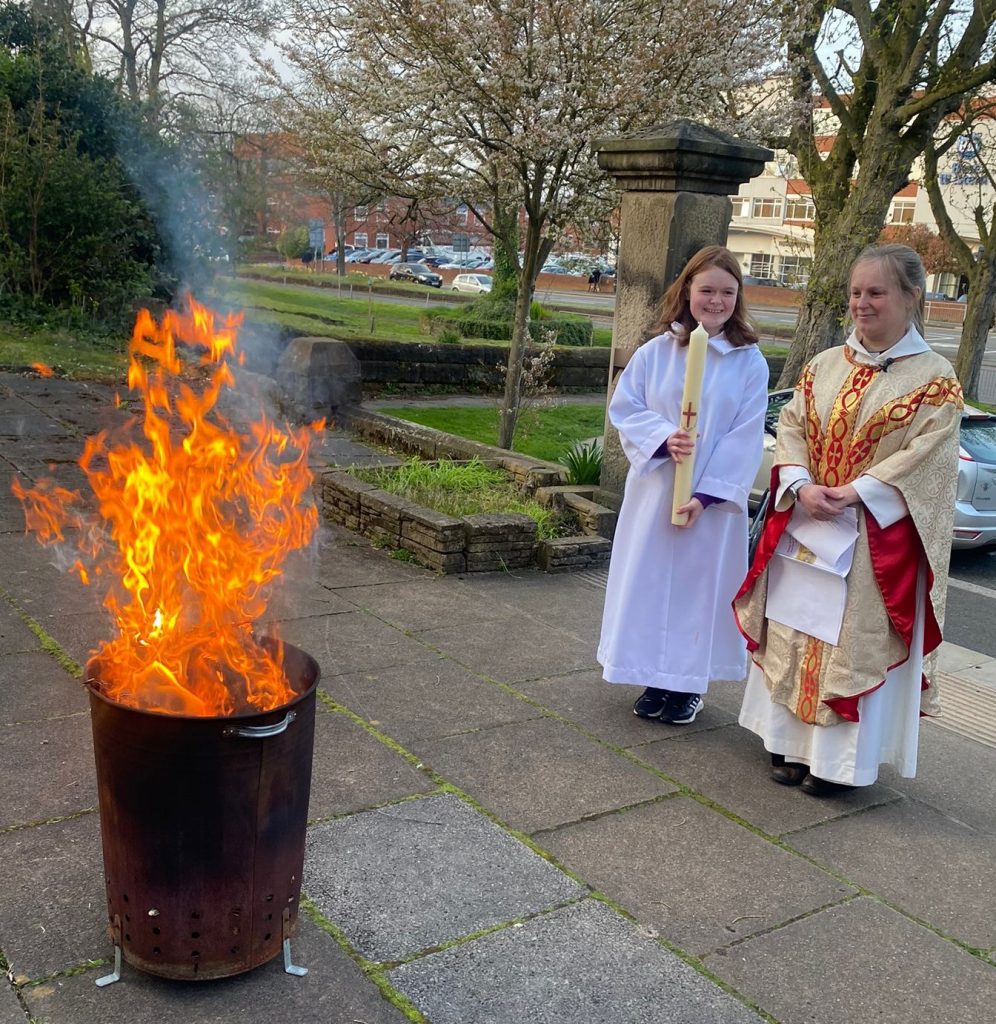 Easter | Eve | Vigil | Easter Fire | Church | Altrincham | St George's