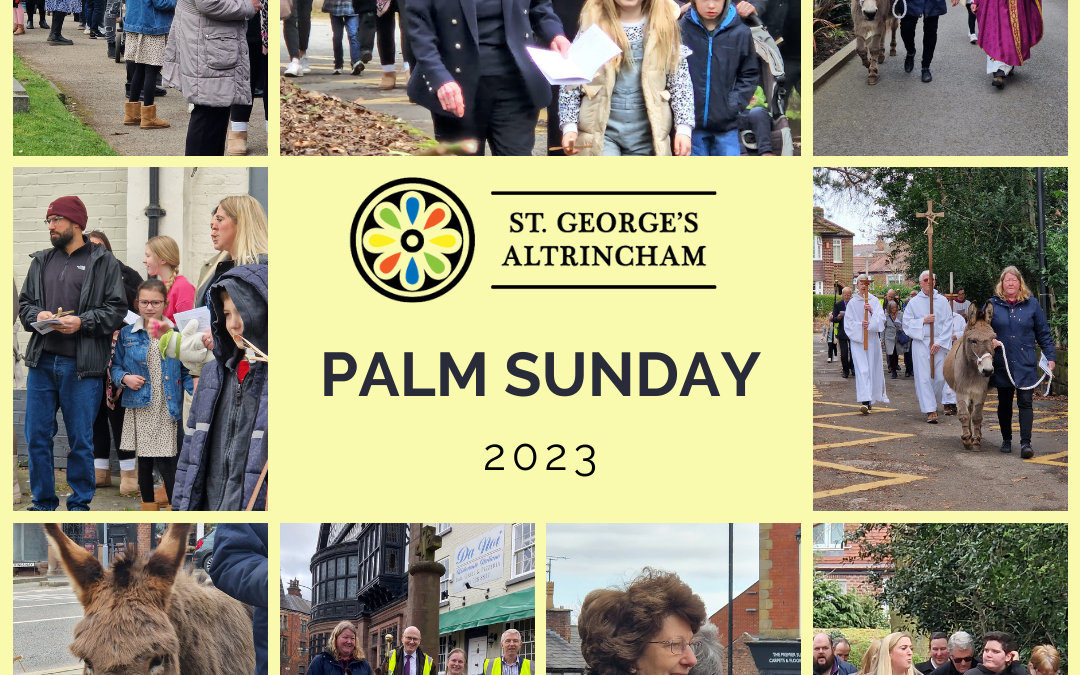 Palm Sunday: A parade, a donkey and food to finish