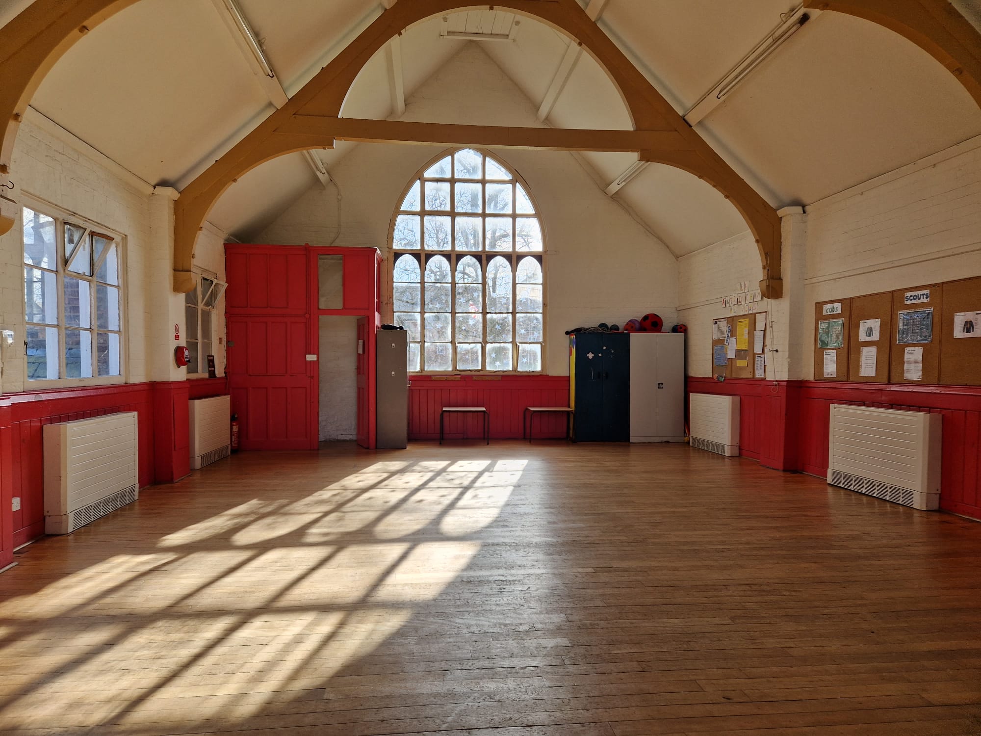9 Picture of the inside hall of the Old School Building