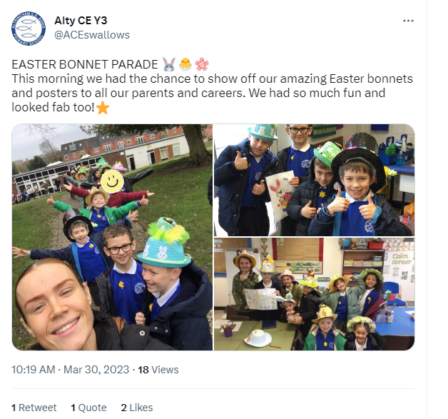 Easter Bonnet Parade: There were some amazing hats!