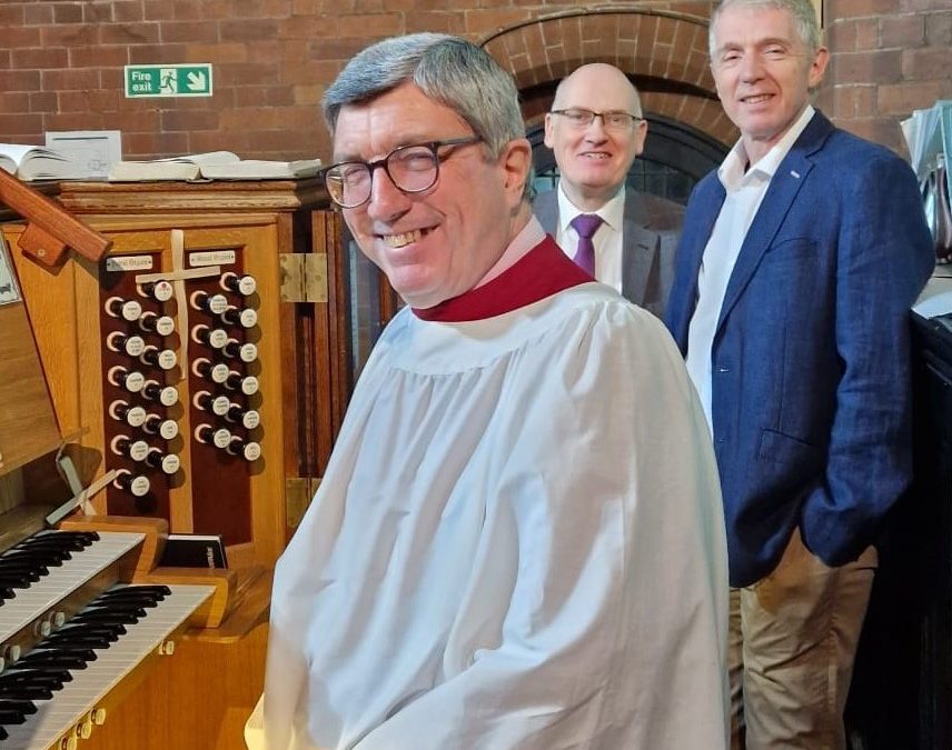 Music is in the air: Our New Organist & Musical Director!