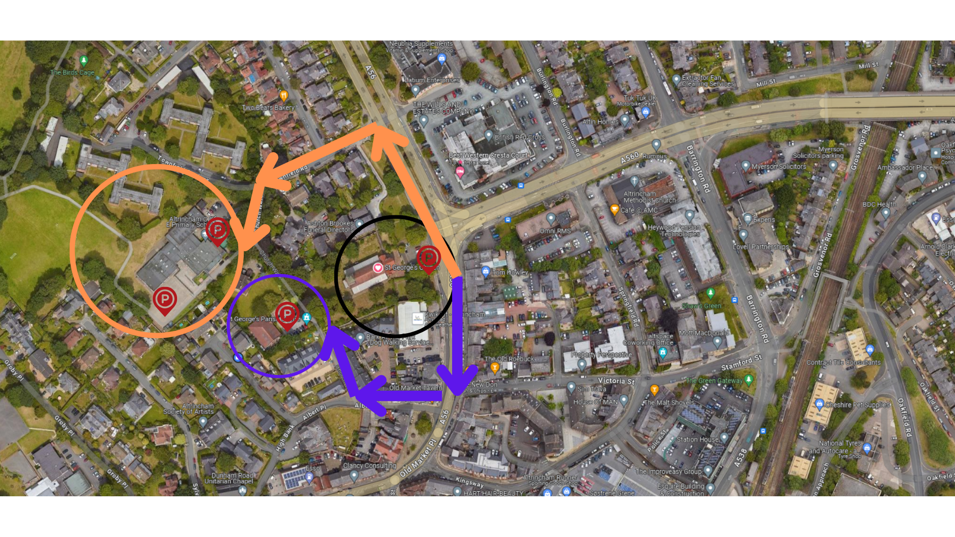 1 St George's | Church | Altrincham | Directions | Map | WA14 4DB