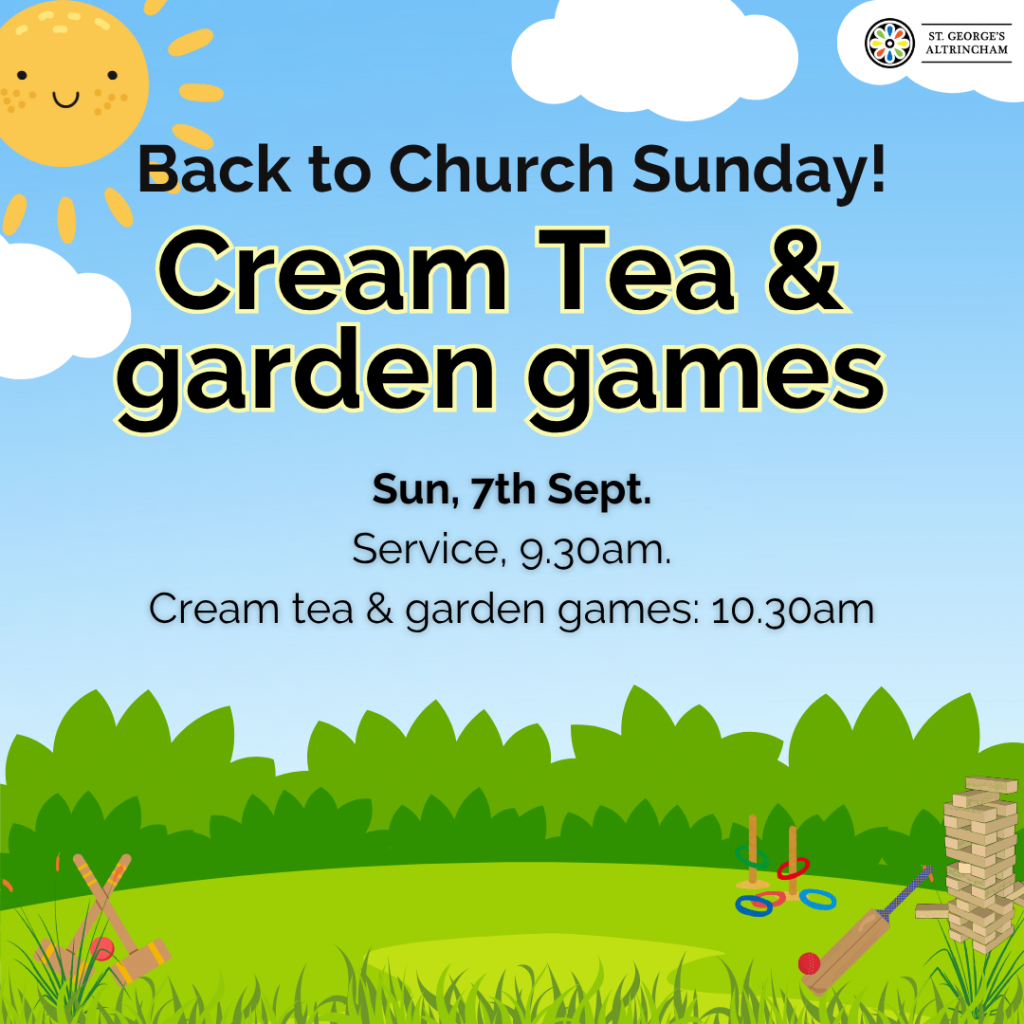_Back to Church Cream Tea After the service St Georges | Church | Community | lunch | payf | fRIENDS